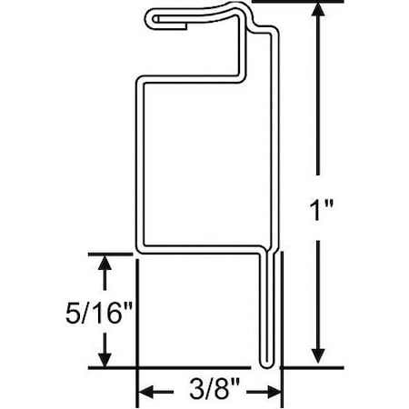 Strybuc Tube 8 Ft Screen Frame White 90H-1118